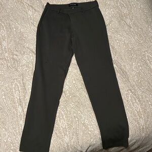 Olive Green Tapered Trousers